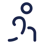 Stretching Round SVG Icon